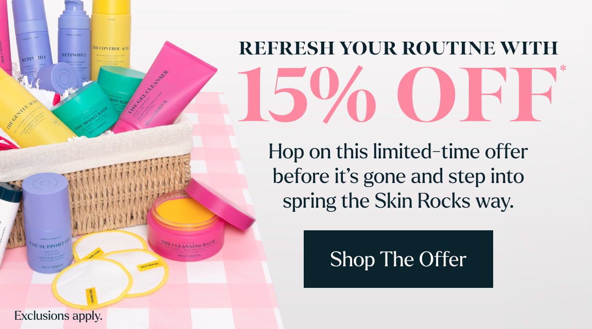 Refresh Your Routine With 15% Off