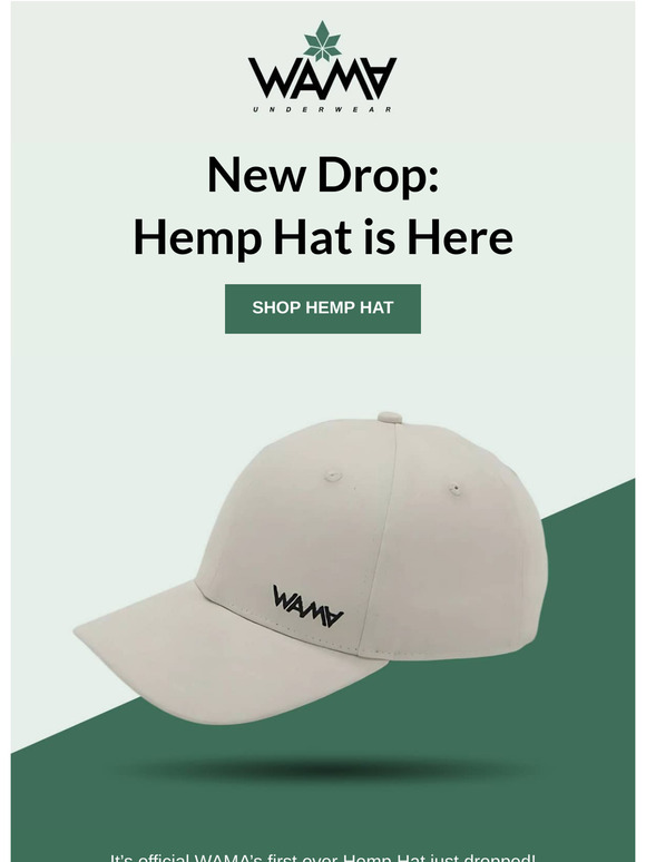 Hemp Hats Are Here 🧢