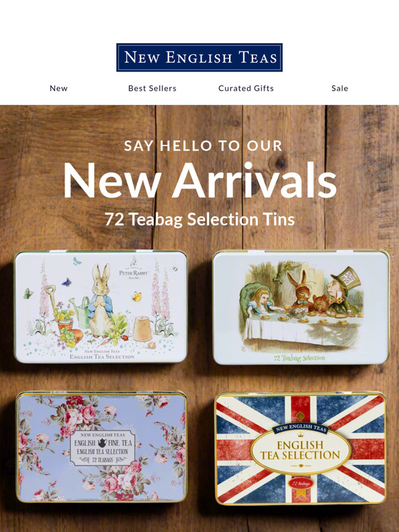 New Arrivals: Four Tea Selection Tins
