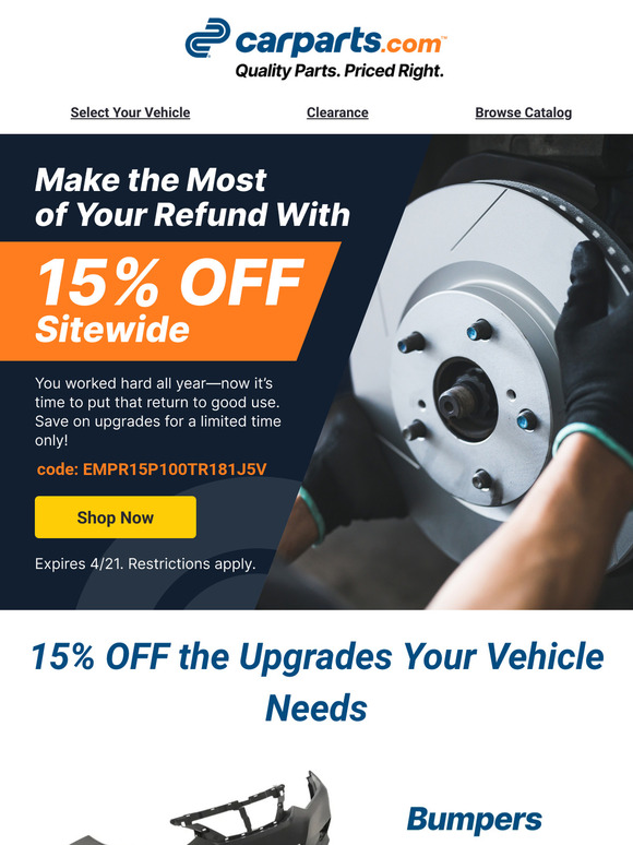 Turn That Refund Into Upgrades 🔧💵