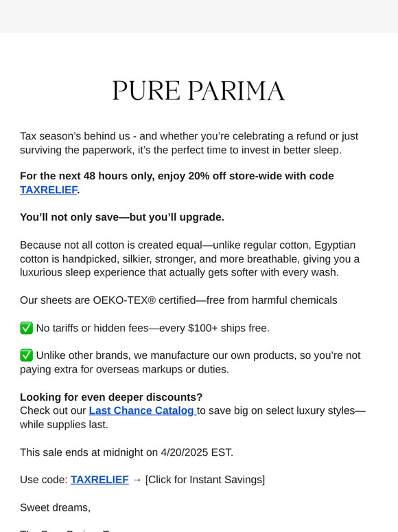 The bedding upgrade your accountant would approve of (48 hours only)