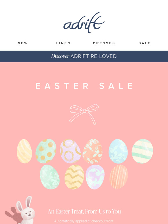 🥚 An Easter Treat, From Us to You – Spend & Save, the Adrift Way