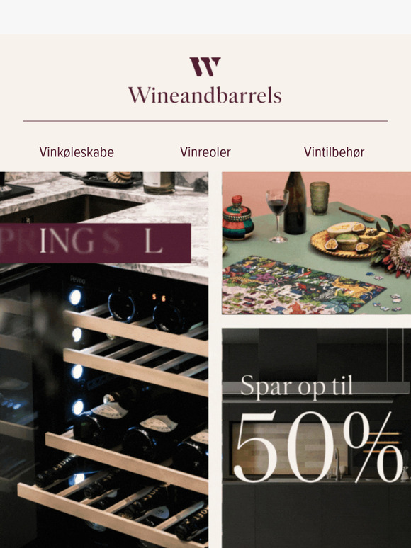🍷Spring Sale: tilbud på vinudstyr.