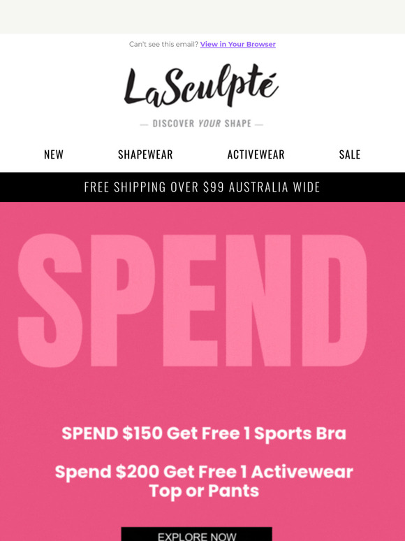 Shape Your Confidence: Free Gift When You Spend $150 😍