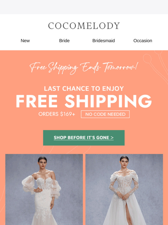 🤩👉One More Day to Save on Shipping✨