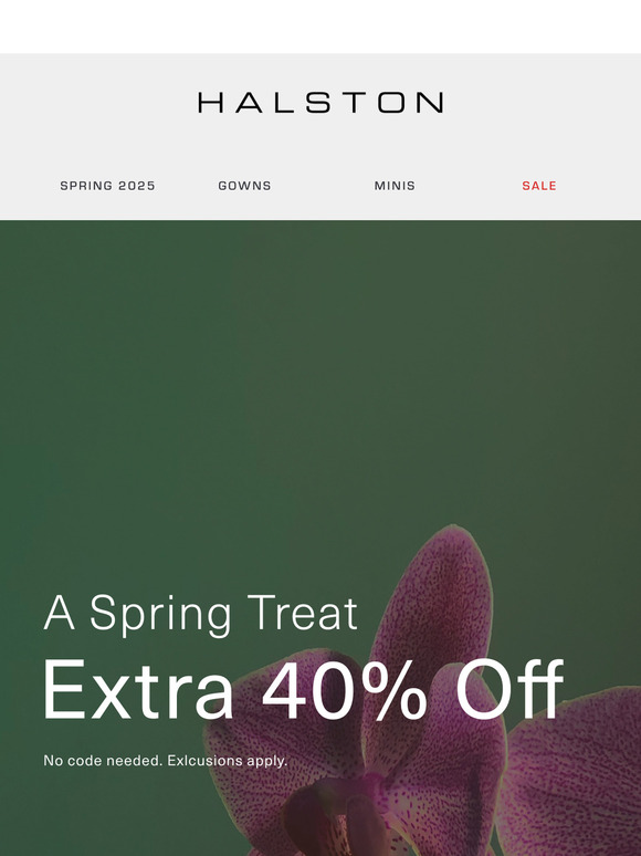 Spring Surprise | 40% Off Sale