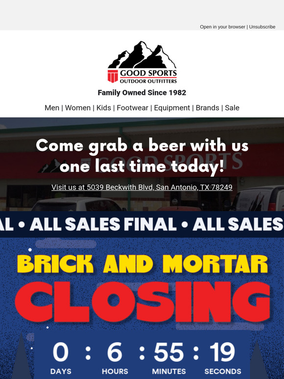 Final Hours! Last Chance to Visit Us In-Store! ❤️