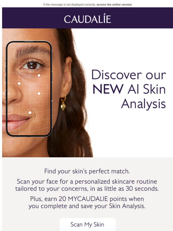 NEW: AI Skin Analysis