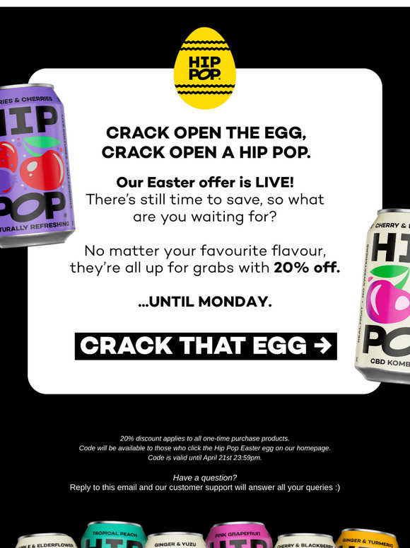FIND THE EGG🥚GET 20% OFF TODAY!