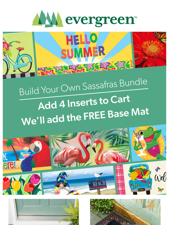 Build Your Bundle: 4 Sassafras Inserts + 1 Free Base Mat