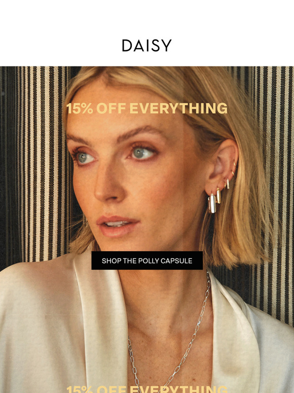 15% OFF THE POLLY CAPSULE