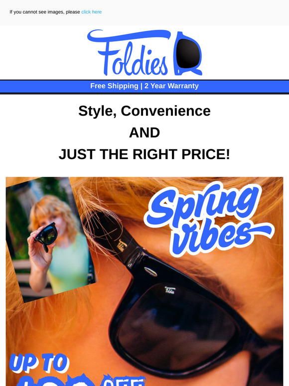 Protect your eyes with style and convenience 😎