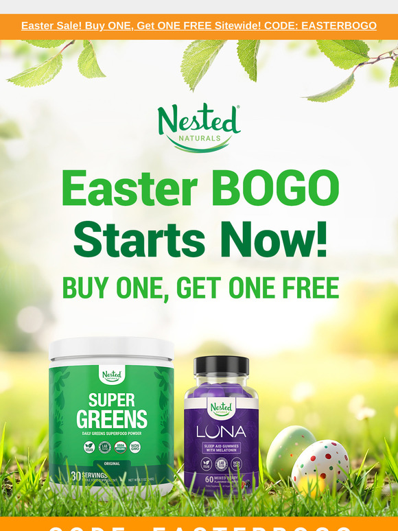Buy 1 Get 1 FREE Sitewide for The Next 2 Days! 🔥🐰