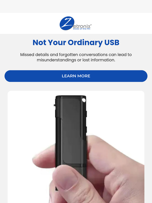 Not Your Ordinary USB!