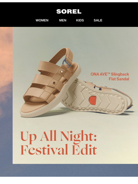 Sandals that know how to make an entrance