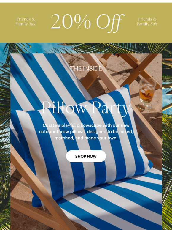 Throw A Pillow Party