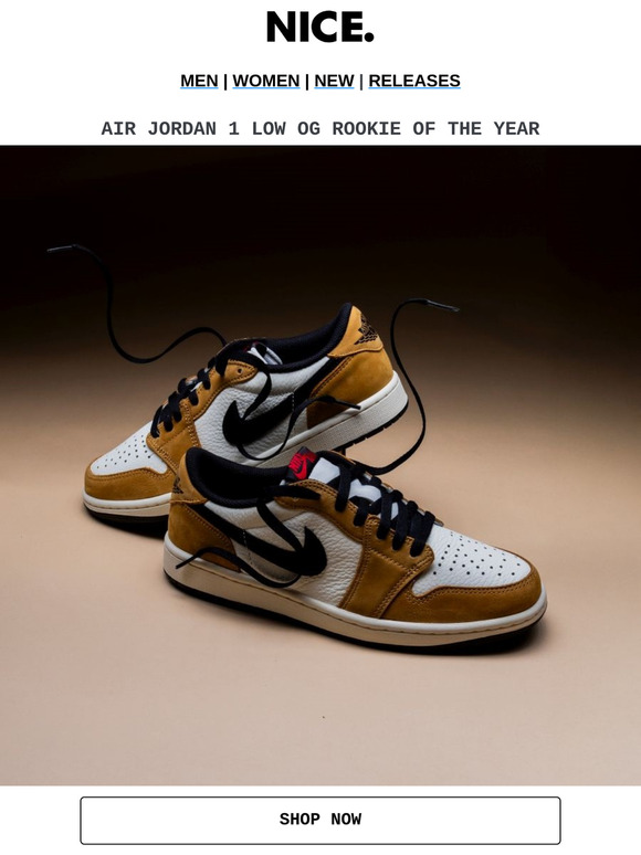 AJ1 ROOKIE OF THE YEAR