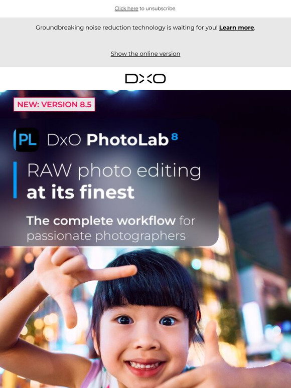 DxO: Discover incredible image quality in new DxO PhotoLab 8.5! | Milled