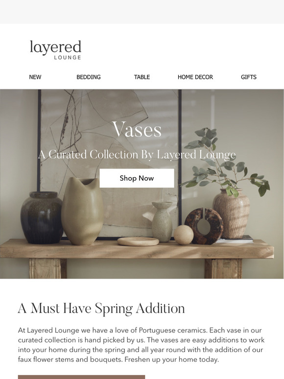 Our Curated Collection Of Vases