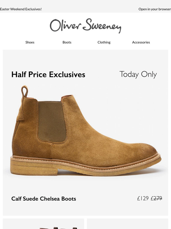 Half Price Exclusives | Today Only
