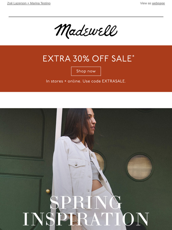Spring arrivals styled by our friends
