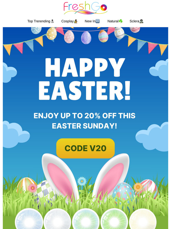Around Easter,we have something special for you.