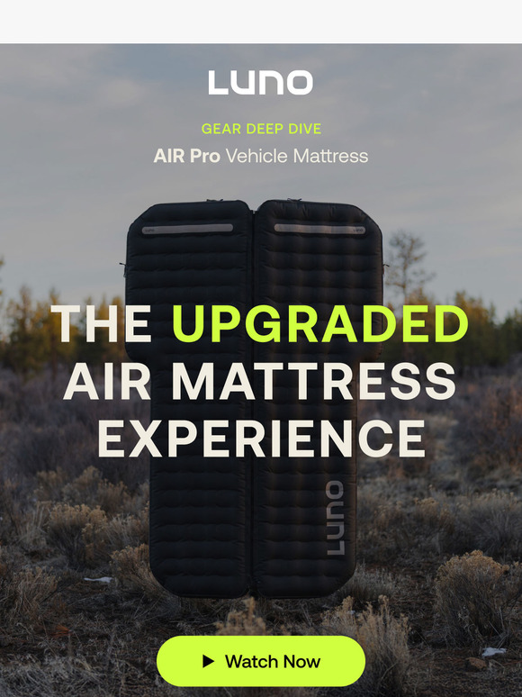 Gear Deep Dive - AIR Pro Mattress 🎥