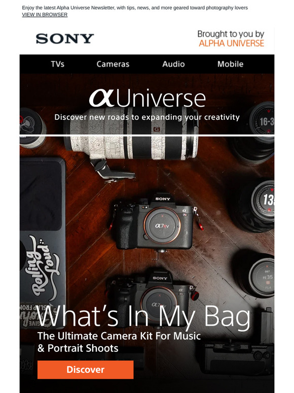 Inside Access to Sony Photography | April News, Tips, Profiles + More