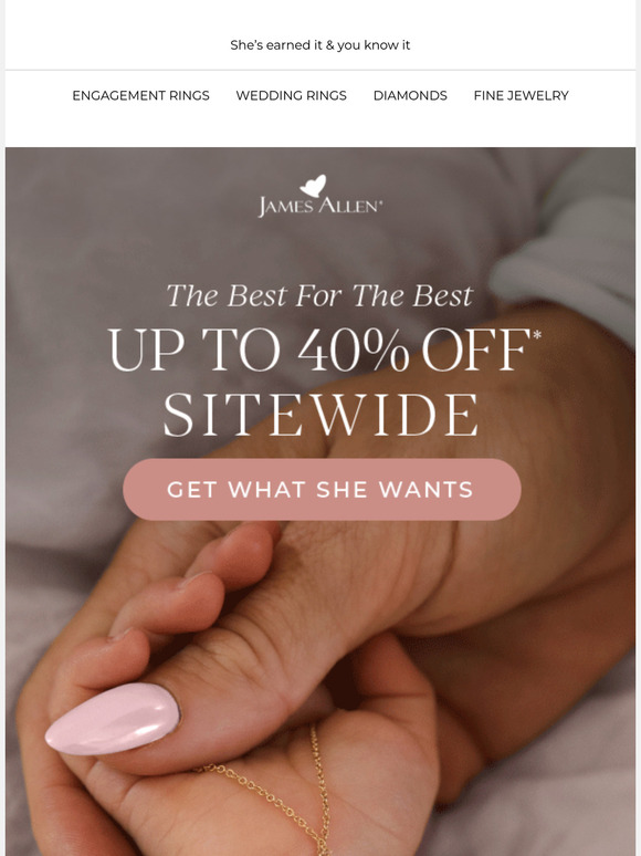Save Up To 40% Sitewide This Mother’s Day!