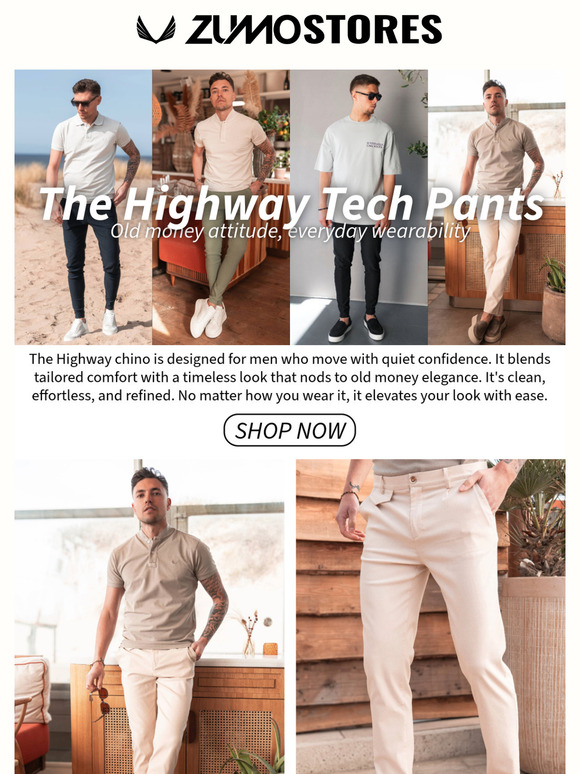 NEW | The Highway Tech Chinos  ⚜