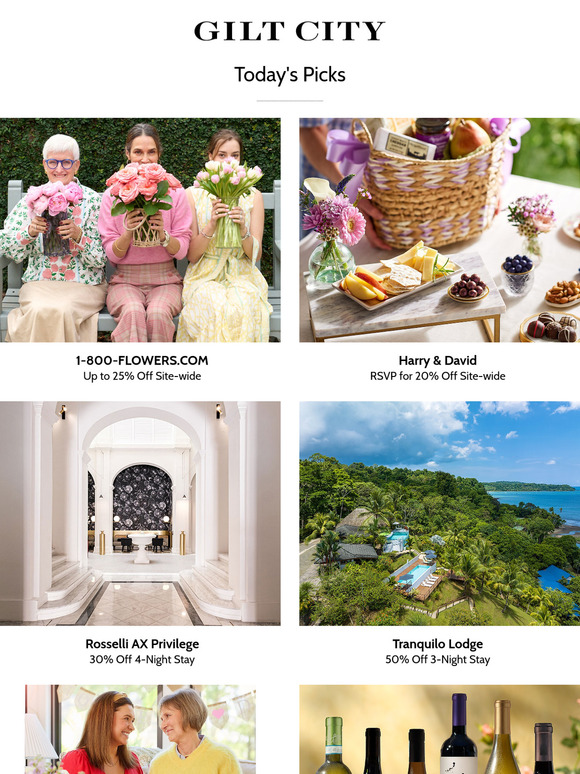 ICYMI: 1-800-FLOWERS.COM, Harry & David, & More