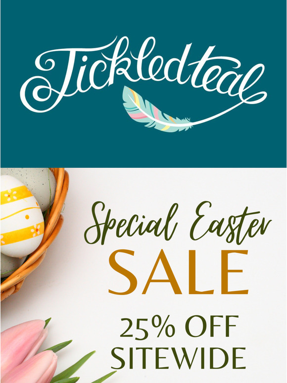 Easter SALE 25% off!!