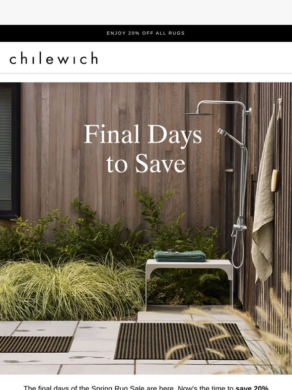 Final Days: Spring Rug Sale