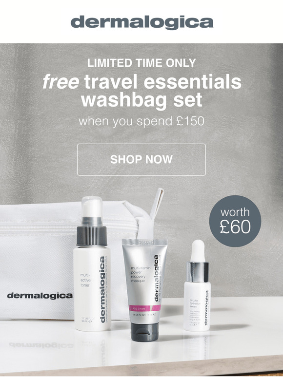Your Travel Essentials Washbag Set