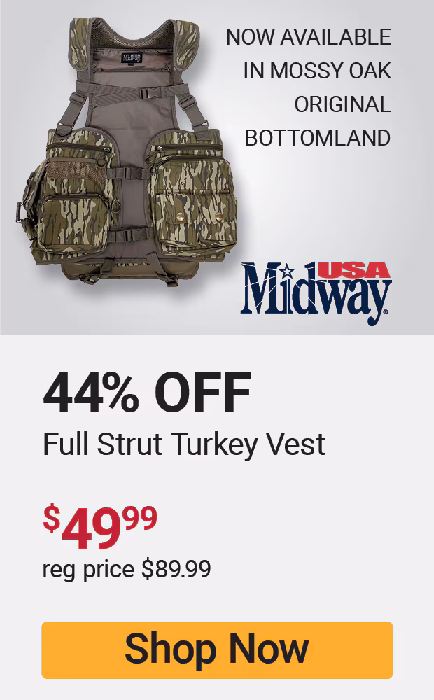 MidwayUSA Full Strut Turkey Vest