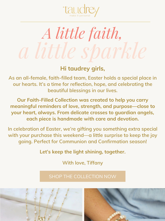 an easter treat for our taudrey girls 🐰