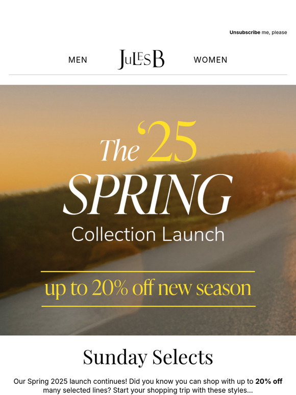 The Spring Launch continues!
