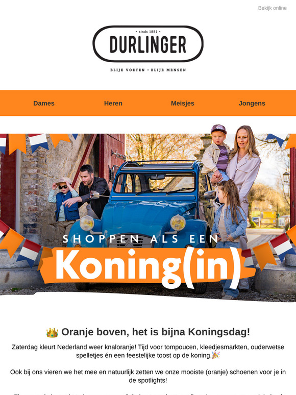 👑 Oranje boven, het is bijna Koningsdag!