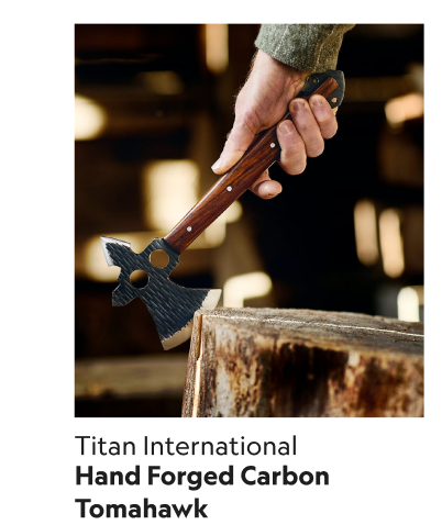Hand Forged Carbon Tomahawk