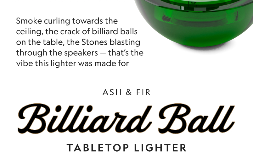 Billiard Ball Table Lighter