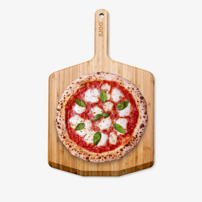 Bamboo Pizza Peel & Serving Board