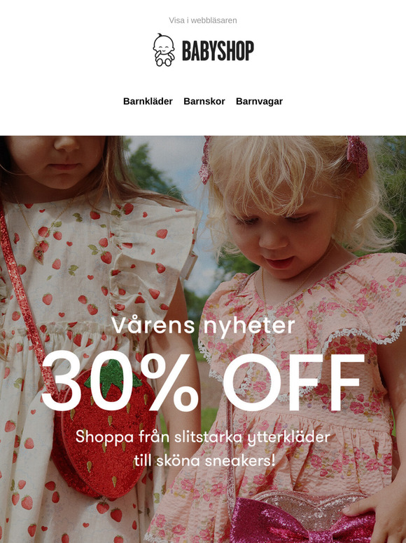 Få 30% på 1000+ nyheter🐣 Öppna ditt påskägg nu!