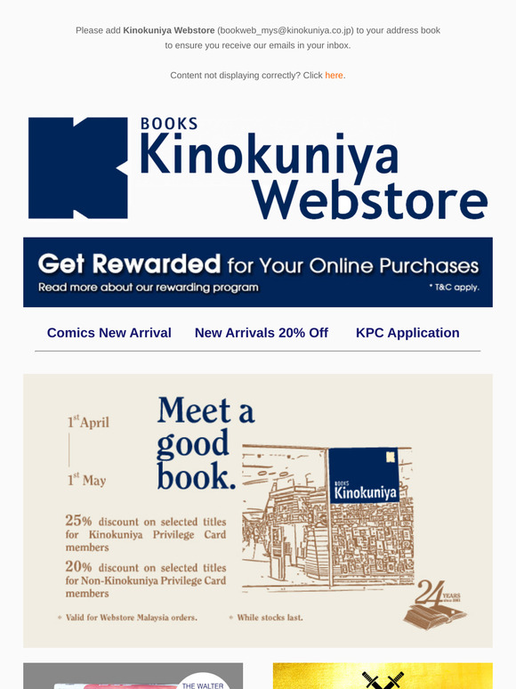Up to 25% OFF on Meet A Good Book 2025