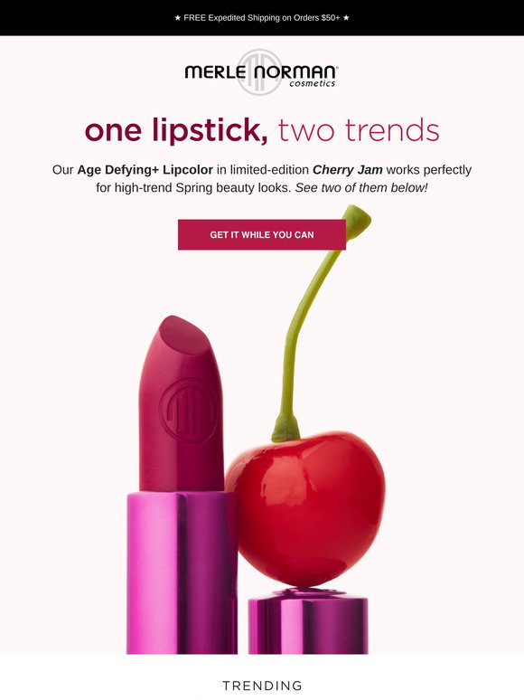 Merle Norman Be ontrend with this lipstick! Milled