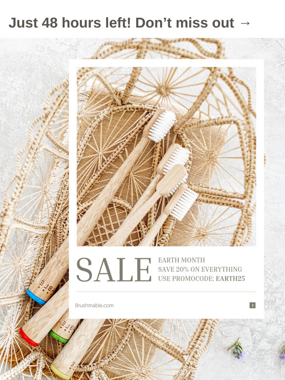 48 Hours Left—Save 20% Before It’s Gone