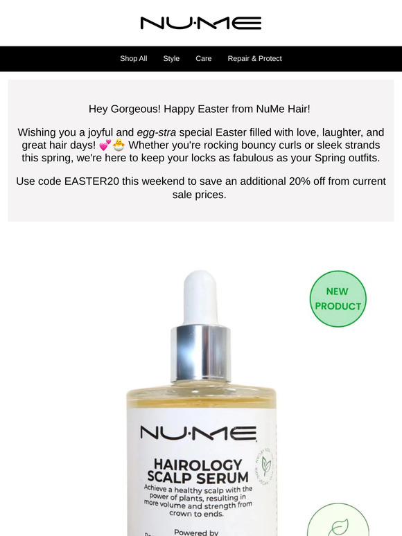 Wishing You Gorgeous Hair This Easter! 🐰🌸