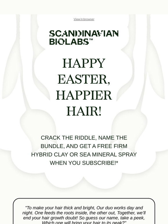 Happy Easter, Happier Hair!