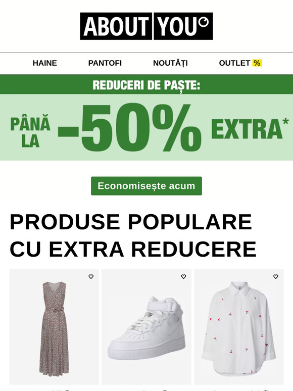 Până la -50% EXTRA