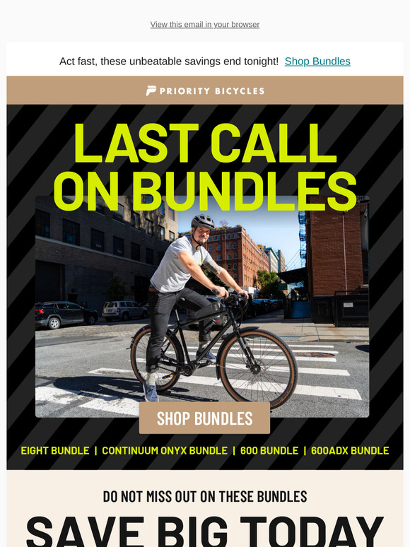 Last Call! Special Priced Bundles End Tonight! 🚨