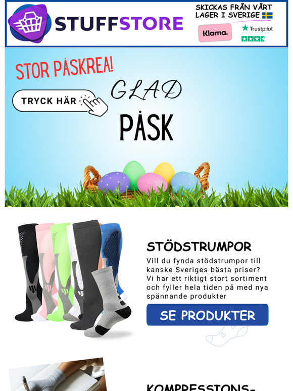 Upp till 50% rabatt - Fynda under påsken